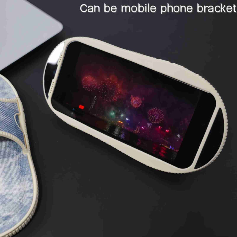 For iPhone 12 Pro Max Kickstand Case Denim Slipper Design Mirror Function TPU Phone Cover For iPhone 12 Pro Max Kickstand Case Denim Slipper Design Mirror Function TPU Phone Cover